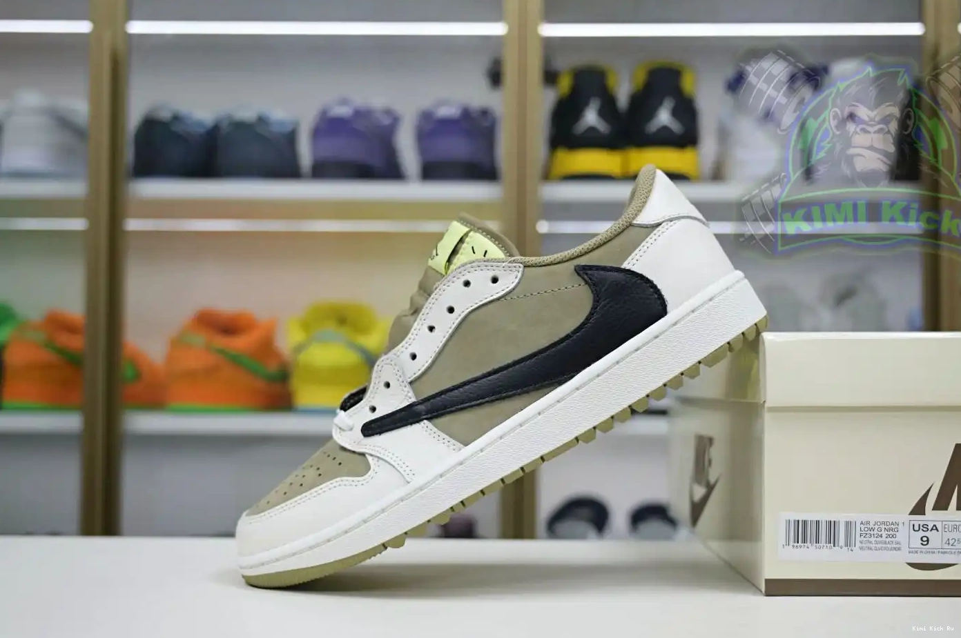 1 Travis Kimikick Air x Golf 6.0 Scott  Low Jordan 0324